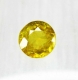 Bra Pris Topp Lyster Gulgrön Sphene (Titianit) 0,58 carat Rund Slipad Mycket Fin Kvalitet från Madagaskar Köp Nu!