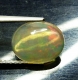 Bra Pris Topp Lyster Etiopisk Opal 1,68 carat Oval Cabochon Slipning Topp Kvalitet Köp Nu!