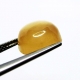Bra Pris Mycket Ovanlig Orange Kalcit 4,96 carat Oval Cabochon Vacker Färg från Afrika Köp Nu!