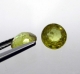 Bra Pris Parti 2 st Lystrande Gulgrön Sphene (Titianit) 1,92 carat Rund Slipad Mycket Fin Kvalitet från Madagaskar Köp Nu!