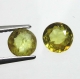 Bra Pris Parti 2 st Lystrande Gulgrön Sphene (Titianit) 1,52 carat Rund Slipad Mycket Fin Kvalitet från Madagaskar Köp Nu!