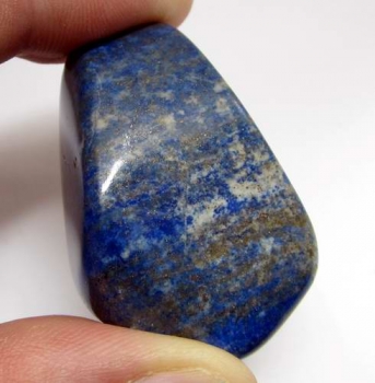 Bra Pris Mycket fin Lapis Lazuli 42,90 gram trumlad Skarp Blå Färg från Afganistan Köp Nu!