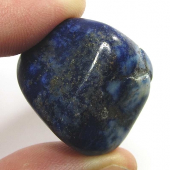 Bra Pris Mycket fin Lapis Lazuli 23,25 gram trumlad Skarp Blå Färg från Afganistan Köp Nu!