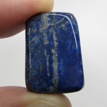 Bra Pris Mycket fin Lapis Lazuli 7,75 gram trumlad Skarp Blå Färg från Afganistan Köp Nu!