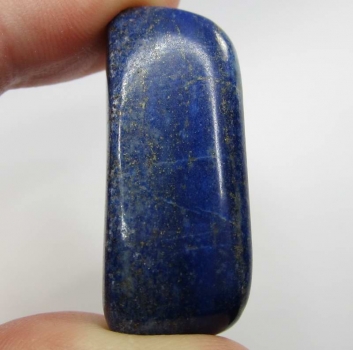 Bra Pris Mycket fin Lapis Lazuli 22,40 gram trumlad Skarp Blå Färg från Afganistan Köp Nu!