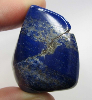 Bra Pris Mycket fin Lapis Lazuli 34,60 gram trumlad Skarp Blå Färg från Afganistan Köp Nu!