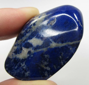 Bra Pris Mycket fin Lapis Lazuli 35,75 gram trumlad Skarp Blå Färg från Afganistan Köp Nu!