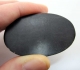 Bra Pris Enorm Mycket Fin Svart Nefrit Jade 38,50 gram Oval Cabochon från Pakistan Köp Nu!