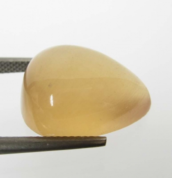 Bra Pris Mycket Ovanlig Orange Kalcit 14,72 carat Dropp Cabochon Vacker Färg från Afrika Köp Nu!