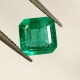Bra Pris Sällsynt Vacker Intensiv Grön Smaragd 2,00 carat Oktagon Slipning Mycket Fin Kvalitet från Zambia Köp Nu!