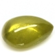 Bra Pris Fin Gulgrön Sphene (Titianit) 10,33 carat Dropp Cabochon Slipad från Madagaskar Köp Nu!