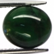 Bra Pris Grön Apatit Kattöga 5,06 carat Oval Cabochon Slipning från Madagaskar Köp Nu!