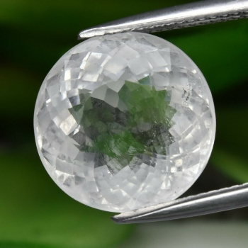 Bra Pris Vacker Obehandlad Goshenit (Vit Beryll) 10,40 carat Rund Slipning fr Madagaskar Köp Nu!