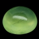 Bra Pris Stor Mycket Fin Färg Prehnit 29,43 carat Oval Cabochon Slipning fr Madagaskar Köp Nu!