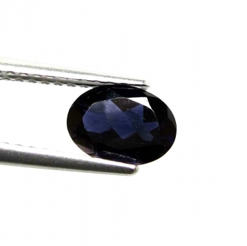 Bra Pris Mycket Fin Färg Blå Violett Iolit 0,67 carat Oval Slipning Bra Kvalitet från Tanzania Köp Nu!