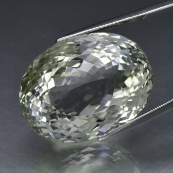 Bra Pris Certifierad Obehandlad Naturligt Ljus Grön Topas 85,96 carat Oval Slipning Topp Kvalitet & Lyster fr Brasillien Köp Nu!