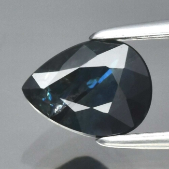 Bra Pris Obehandlad Sällsynt Vacker Djup Blå Safir 1,00 carat Dropp Slipning från Madagaskar Köp Nu!