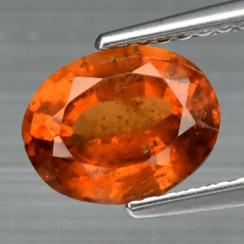 Bra Pris Mycket Vacker Orange Hessonit Granat 1,66 carat Oval Slipning Härlig Färg från Sri Lanka Köp Nu!