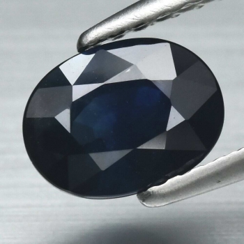 Bra Pris  Fin Kvalitet Djup Blå Safir 1,13 carat Oval Slipning Härlig Färg&Lyster från Tanzania Köp Nu!