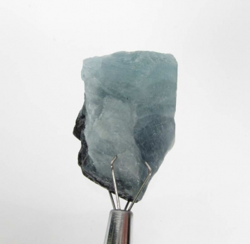 Bra Pris Rå Oslipad Blå Indigolit (Turmalin) 46,51 carat Naturlig Kristall från Kunar Afganistan Köp Nu!