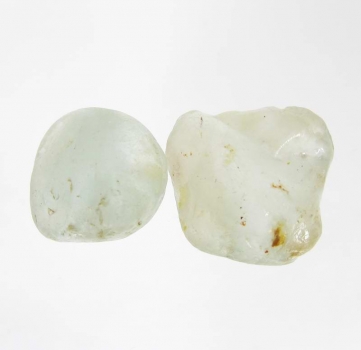 Bra Pris Parti 2 st Fin Kvalitet Rå&Oslipad Topas 84 carat Naturlig Kristall Fluvialt Matrial från Brasilien Köp Nu!