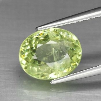 Bra Pris Certifierad Sällsynt Mali (Grossular) Granat 2,44 carat Oval Slipning Fin Lyster & Kvalitet från Mali Köp Nu!