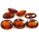 Bra Pris Parti 7 st Mycket Vacker Hessonit Granat 9,89 carat Oval Slipning Härlig Färg från Sri Lanka Köp Nu!