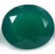 Bra Pris Mycket Vacker Skarp Grön Agat 4,21 carat Oval Fasett Slipning från Botswana Afrika Köp Nu!
