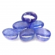 Bra Pris Parti 6 st Violett Blå Tanzanit 11,09 carat Oval Cabochon Slipning Mycket Fin Från Tanzania Köp Nu!