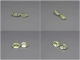 Bra Pris Parti 2 st Mycket Sällsynt Sillimanit (Fibrolit) 1,67 carat Oval Slipad från Afrika Mycket Fin Kvalitet Köp Nu!