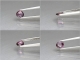 Bra Pris Obehandlad Topp Purpur Rosa Safir 0,35 carat Hjärt Slipning Mycket Fin Kvalitet från Madagascar Köp Nu!