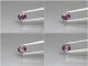 Bra Pris Obehandlad Topp Purpur Rosa Safir 0,35 carat Hjärt Slipning Mycket Fin Kvalitet från Madagascar Köp Nu!