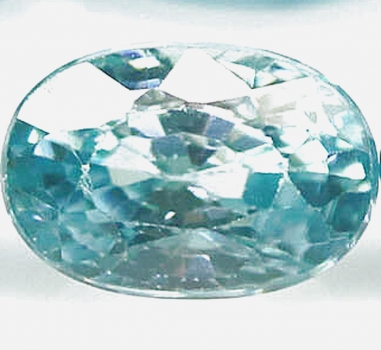 Bra Pris Mycket Vacker Naturlig Intensiv Blå Zirkon 1,02 carat Oval slipning Härlig Lyster från Kambodja Köp Nu!