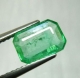 Bra Pris Certifierad Sällsynt Blåaktigt Grön Smaragd 1,41 carat Oktagon Topp Kvalitet från Panjshir Valley Afganistan Köp Nu!