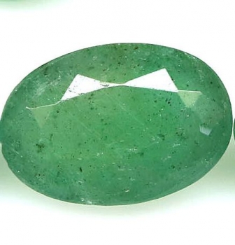 Bra Pris Mycket Fin Grön Zambisk Smaragd 1,13 carat Oval Slipning Fin Billig Kvalitet Köp Nu!