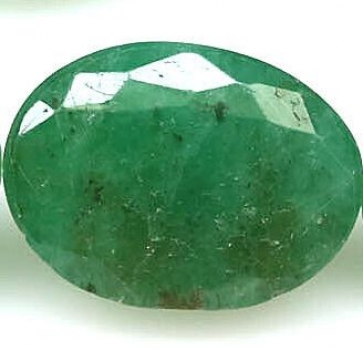 Bra Pris Mycket Fin Grön Zambisk Smaragd 0,97 carat Oval Slipning Fin Billig Kvalitet Köp Nu!