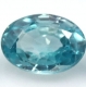Bra Pris Mycket Vacker Naturlig Intensiv Blå Zirkon 1,01 carat Oval slipning Härlig Lyster från Kambodja Köp Nu!