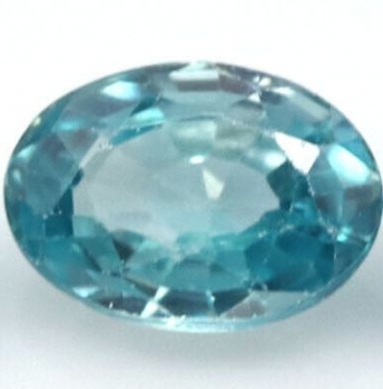 Bra Pris Mycket Vacker Naturlig Intensiv Blå Zirkon 1,01 carat Oval slipning Härlig Lyster från Kambodja Köp Nu!