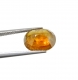 Bra Pris Mycket Sällsynt Gulaktigt Orange Sfalerit 4,05 carat Oval Slipning Mycket Bra Lyster & Kvalitet från Spanien Köp Nu!