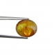 Bra Pris Mycket Sällsynt Gulaktigt Orange Sfalerit 3,49 carat Oval Slipning Mycket Bra Lyster & Kvalitet från Spanien Köp Nu!