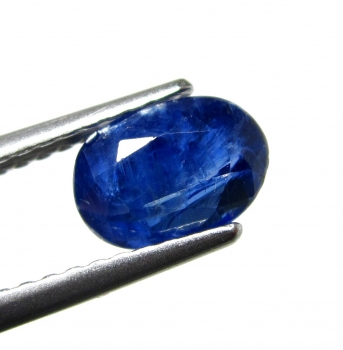 Bra Pris Mycket FinTopp Kungsblå Kyanit 1,07 carat Oval Slipning Fin Lyster & Kvalitet från Nepal Köp Nu!