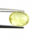 Bra Pris FIn Lyster Gulgrön Sphene (Titianit) 0,96 carat Oval Slipad Mycket Fin Kvalitet från Madagaskar Köp Nu!