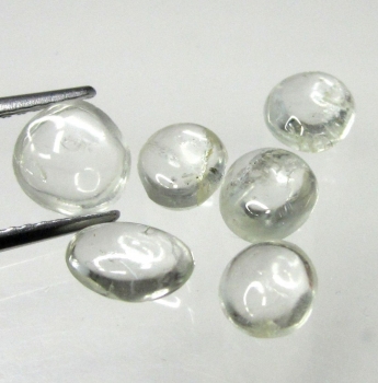 Bra Pris Parti 6 st Mycket Sällsynt Forsterit 4,69 carat Oval/Semi-rund Cabochon Samlarsten fr Burma Köp Nu!