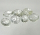 Good Price Parcel 7 pcs Very Rare Forsterite 6,38 carat Oval/Semi-round Cabochon Collector Stone from Burma Purchase Now!