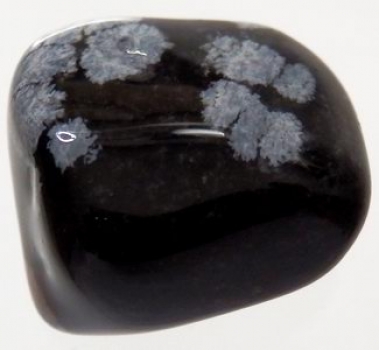 Bra Pris Trumlad Snöflinge Obsidian 8-10 gram Skarpa Färger och Snyggt Mönster Köp Nu!