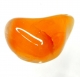 Bra Pris Trumlad Polerad Topp Orange Karneol 2-4 gram Mycket Fin Kvalitet & Färg Transparent-Translucent Köp Nu!