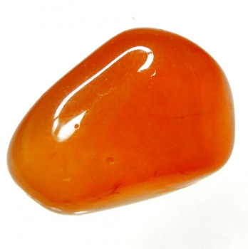 Bra Pris Trumlad Polerad Topp Orange Karneol 6-8 gram Mycket Fin Kvalitet & Färg Transparent-Translucent Köp Nu!