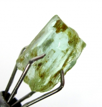 Bra Pris Rå Sällsynt Ljus Blåaktigt Grön Smargad Kristall 2,37 carat Naturlig Kristall Transparent från Afganistan Köp Nu!