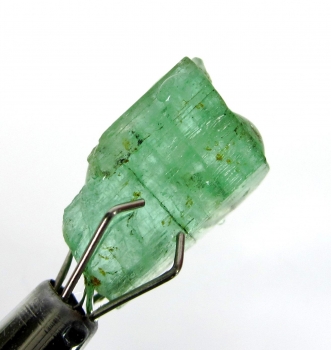 Bra Pris Rå Sällsynt Ljus Blåaktigt Grön Smargad Kristall 3,79 carat Naturlig Kristall Transparent från Afganistan Köp Nu!