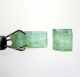 Bra Pris Parti 2 st Rå Sällsynt Blåaktigt Grön Smargad Kristall 3,29 carat Naturlig Kristall Transparent-Transl. Afghan Köp Nu!